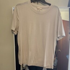H&M Cream Short Sleeve Tee
